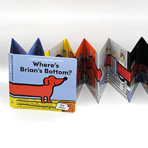 Wheres Brians Bottom? (A VERY long foldout book),Used