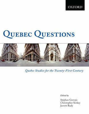 Quebec Questions: Quebec Studies For The Twentyfirst Century,Used