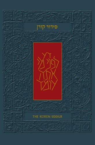 The Koren Sacks Siddur: A Hebrew/English Prayerbook, Standard Size (Hebrew and English Edition),New