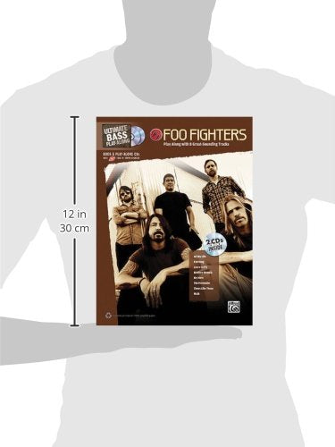 Foo Fighters: Ultimate Bass PlayAlong Book/2CD Pack (Ultimate PlayAlong),Used