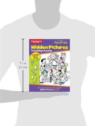 Friendship Puzzles: From the creators of the original Hidden Pictures puzzle! (Highlights Hidden Pictures),Used