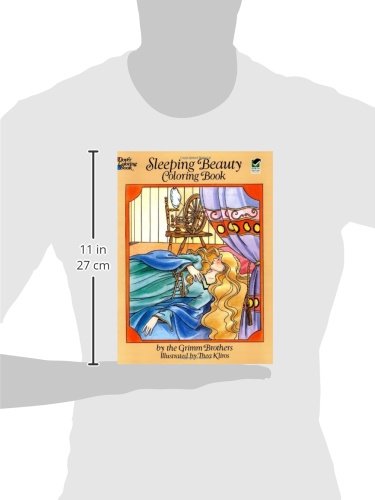 Sleeping Beauty Coloring Book,Used