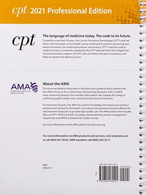 CPT Professional Edition 2021 (CPT / Current Procedural Terminology (Professional Edition))