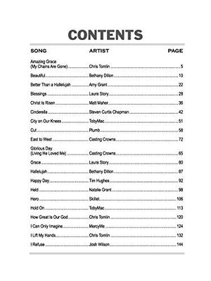 40 Sheet Music Bestsellers  Christian Hits: Piano/Vocal/Guitar,New