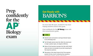 AP Biology Premium: With 5 Practice Tests (Barron's Test Prep),New