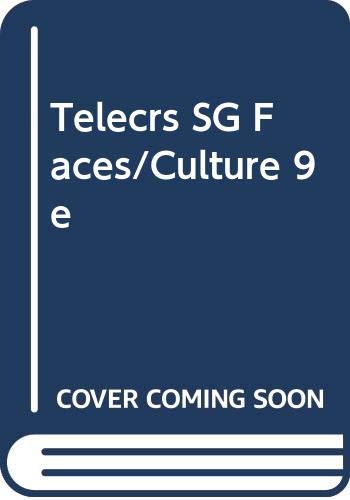 Telecourse Study Guide (Faces of Culture), 9th for Haviland/Prins/Walrath/McBrides Anthropology:The Human Challenge, 11th,Used