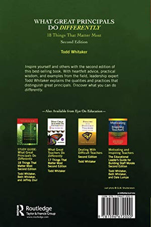 What Great Principals Do Differently: Eighteen Things That Matter Most,Used