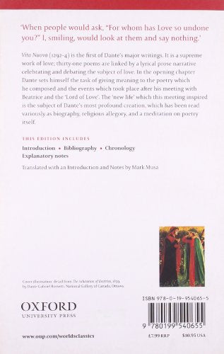 Vita Nuova (Oxford World's Classics),Used