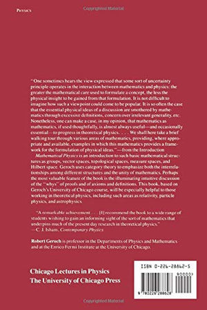 Mathematical Physics (Chicago Lectures in Physics),Used