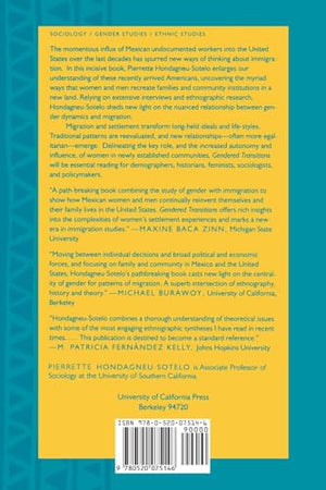 Gendered Transitions: Mexican Experiences of Immigration,Used