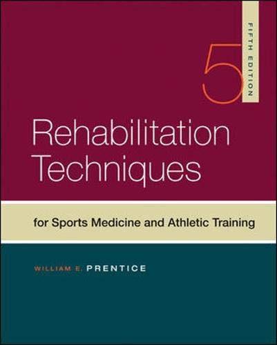 Rehabilitation Techniques In Sports Medicine (Rehabilitation Techniques In Sports Medicine (Prentice Hall)),New