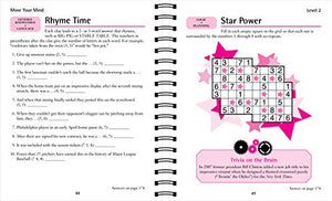 Brain Games  2 Books in 1  Puzzle Collection (Large Print),Used