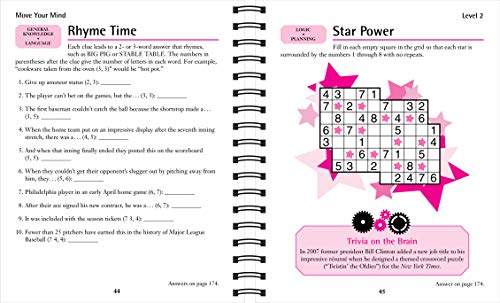 Brain Games  2 Books in 1  Puzzle Collection (Large Print),Used