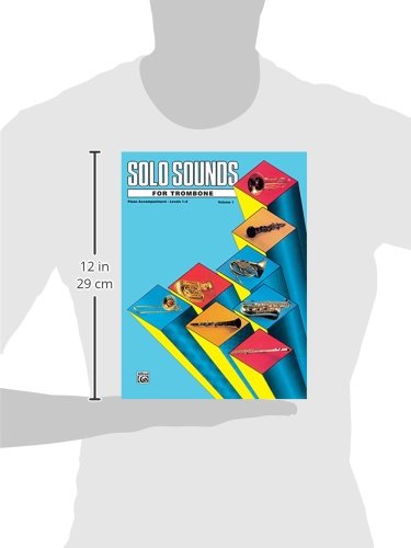 Solo Sounds for Trombone, Vol 1: Levels 13 Piano Acc.,Used