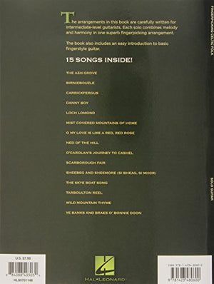 Fingerpicking Celtic Folk: 15 Songs Arranged for Solo Guitar in Standard Notation & Tab,Used