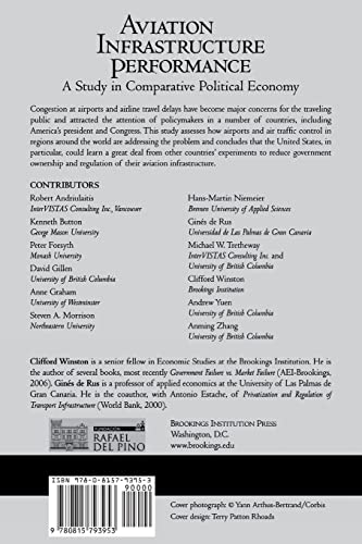 Aviation Infrastructure Performance: A Study In Comparative Political Economy,New