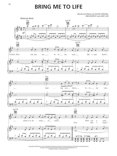 Alternative Rock Sheet Music Collection  40 Pieces Piano/Vocal/Guitar Songbook,New