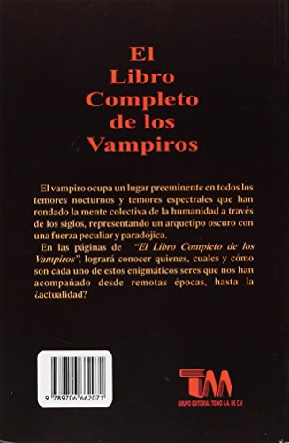 Libro Completo de Los Vampiros, El: Complete Book about Vampires. (Spanish Edition),Used