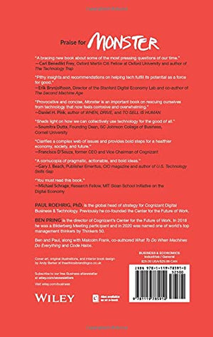 Monster: A Tough Love Letter On Taming the Machines that Rule our Jobs, Lives, and Future,Used