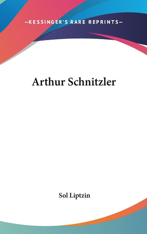 Arthur Schnitzler,New