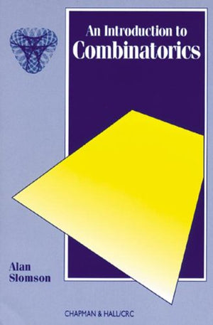 Introduction to Combinatorics (Chapman Hall/Crc Mathematics)