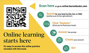 AP Chinese Language and Culture + Online Audio (Barron's AP),Used