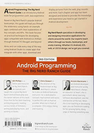 Android Programming: The Big Nerd Ranch Guide (Big Nerd Ranch Guides),New