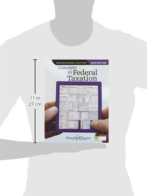 Concepts in Federal Taxation 2016, Professional Edition (with H&R Block Tax Preparation Software CDROM),Used