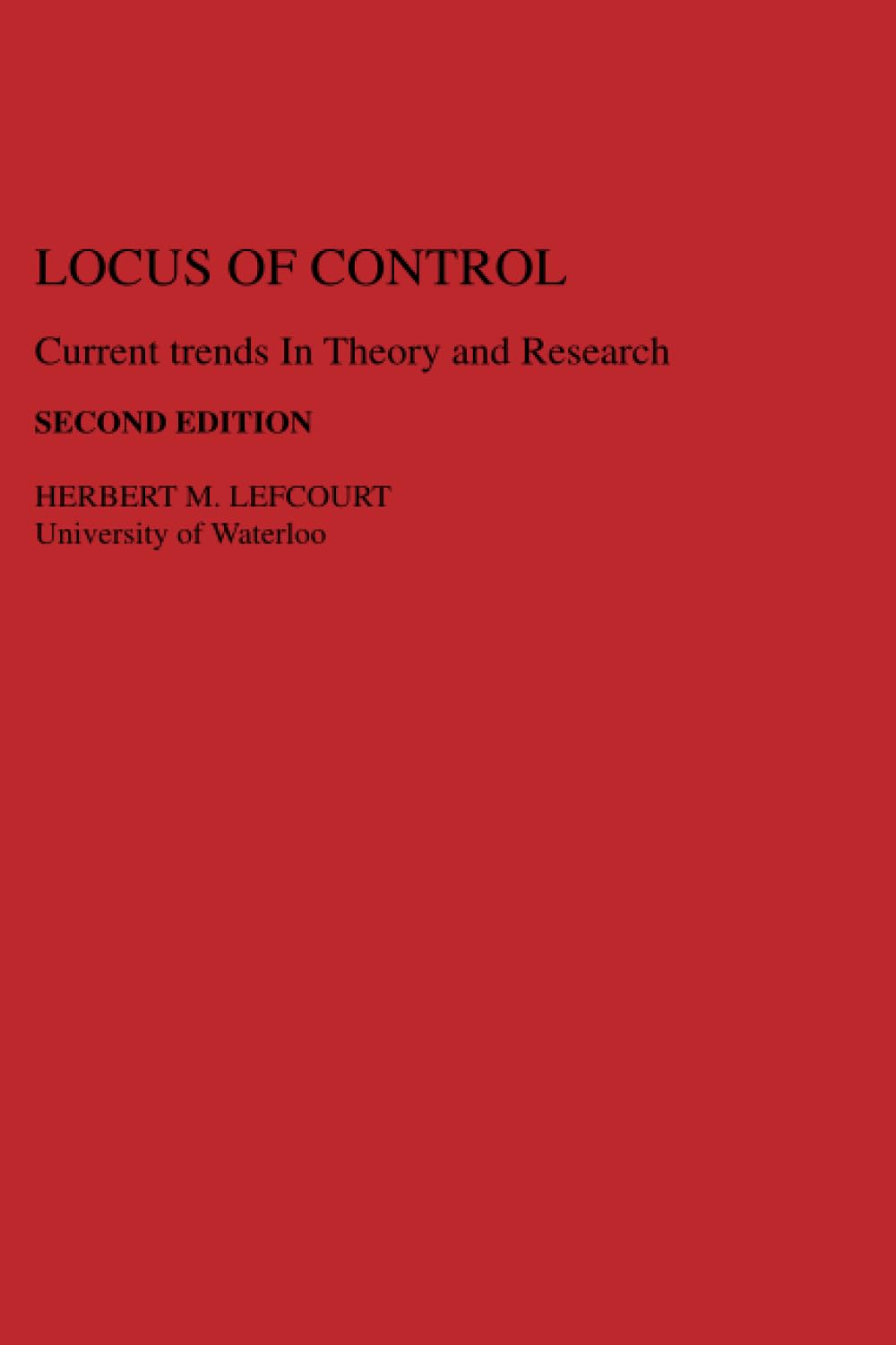 Locus of Control,Used