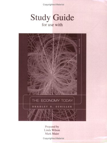 Study Guide (Printed) to accompany The Economy Today 10e,Used