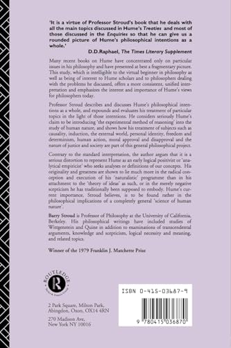 Hume (Arguments of the Philosophers),Used