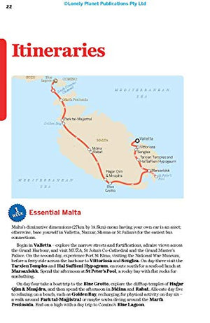 Lonely Planet Malta & Gozo 7 (Travel Guide),Used