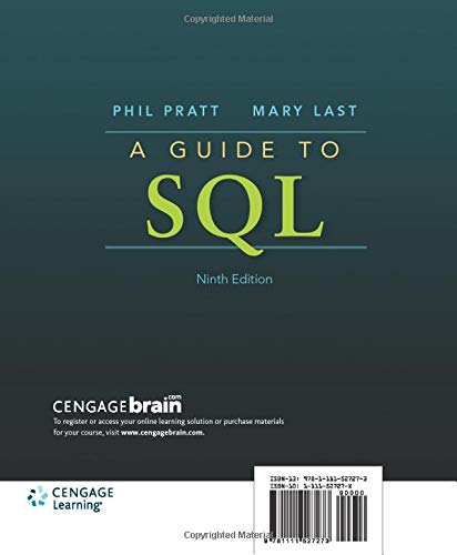 A Guide to SQL,Used