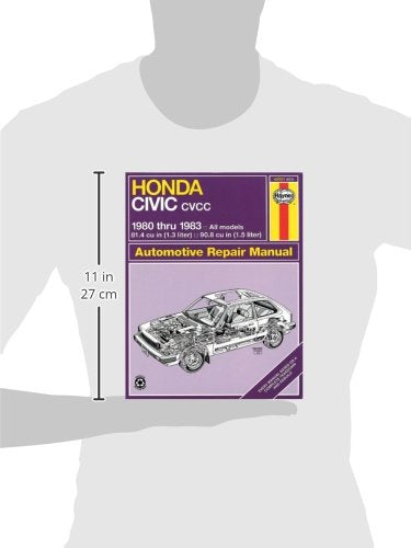 Honda Civic Cvcc: 1980 Thru 1983: All Models 1.3 & 1.5 Liter (Automotive Repair Manual),Used