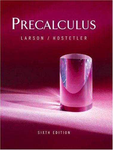 Precalculus (Sixth Edition),Used