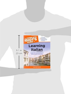 The Complete Idiot'S Guide To Learning Italian (English And Italian Edition),Used