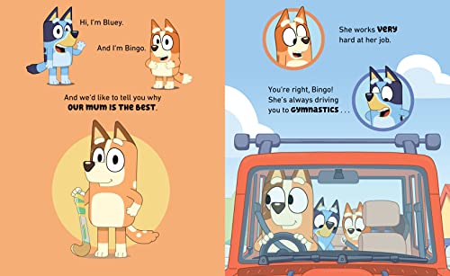 My Mum Is The Best By Bluey And Bingo,New