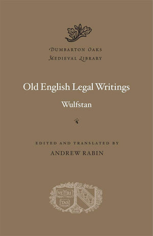 Old English Legal Writings (Dumbarton Oaks Medieval Library),Used