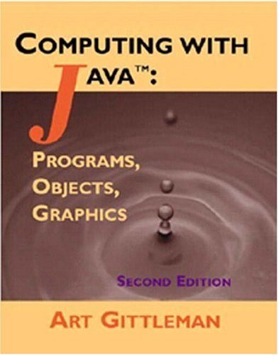 Computing with Java: Programs, Objects & Graphics (2nd Edition),Used