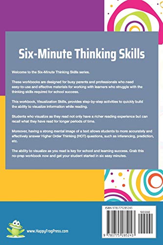 Visualization Skills for Reading Comprehension (SixMinute Thinking Skills),Used