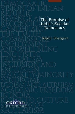 The Promise of India's Secular Democracy,New