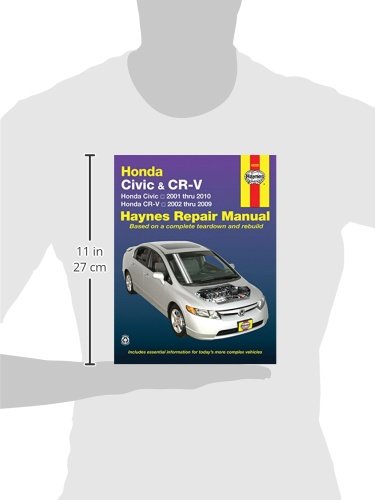 Honda Civic 20012010 & CRV 20022009 (Haynes Repair Manual),Used