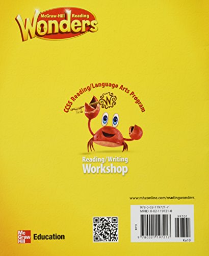 Reading Wonders Reading/Writing Workshop Volume 10 Grade K (ELEMENTARY CORE READING),Used