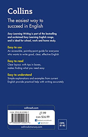 Collins Easy Learning English  Easy Learning Writing,Used