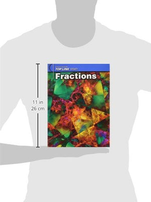 Top Line Math: Student Workbook Grades 9  Up Fractions (Steckvaughn Top Line Math),Used