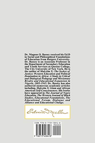 Malcolm X and African American SelfConsciousness,Used