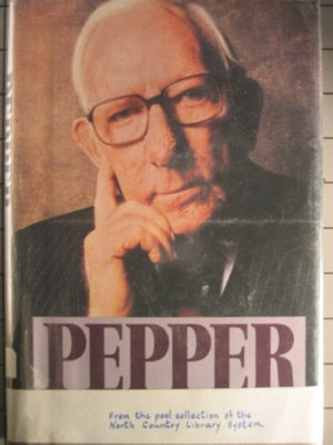Pepper: Eyewitness to a Century (G K Hall Large Print Book Series),Used