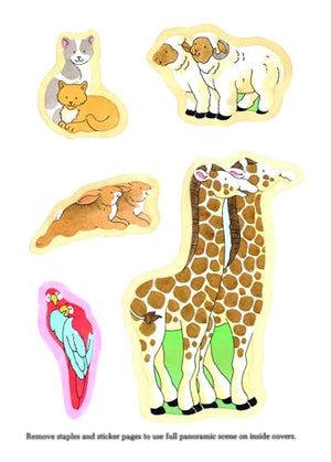 Make Your Own Noah's Ark With 23 Stickers (Dover Little Activity Books: Animals),Used