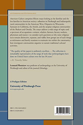 American Culture: Essays on the Familiar and Unfamiliar,Used