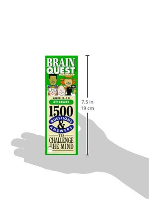 Brain Quest: 1500 Questions & Answers to Challenge the Mind/4th Grade/Ages 910/Deck 1 & 2,Used